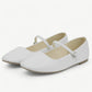 White  Mary Jane ballet flats - classic style - N°91