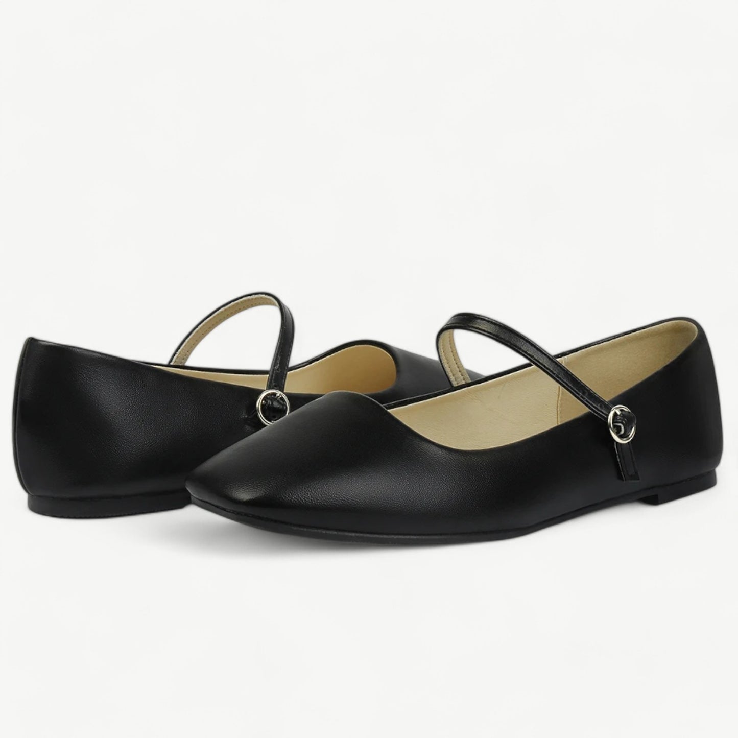 Black Mary Jane ballet flats - classic style - N°43