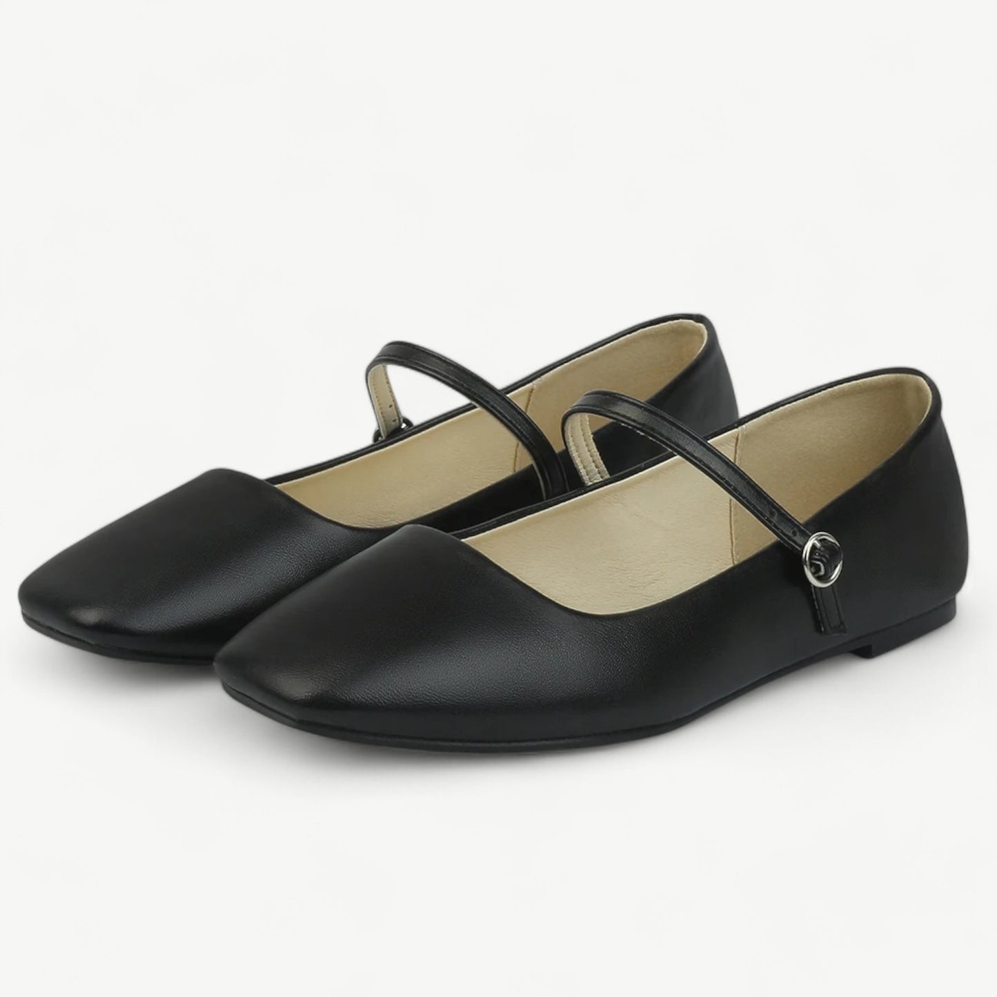 Black Mary Jane ballet flats - classic style - N°43