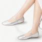 Silver Mary Jane ballet flats - classic style - N°76