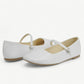 White  Mary Jane ballet flats - classic style - N°91