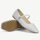 White  Mary Jane ballet flats - classic style - N°91