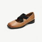 Mary Jane flats in brown leather - N°2