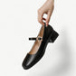 Black Mary Jane shoes with a small heels - N°10